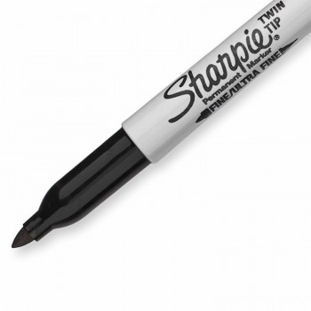 Sharpie Twin Tip juodas žymeklis 2 vnt. - 1986454