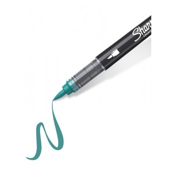 Sharpie žalias akrilinis žymeklis (žalias) - su teptuko galiuku - 2218068