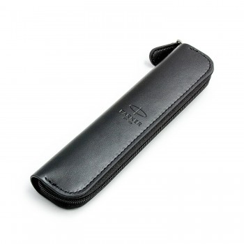 Parker tušinukų dėklas su užtrauktuku, juodas - 2216950