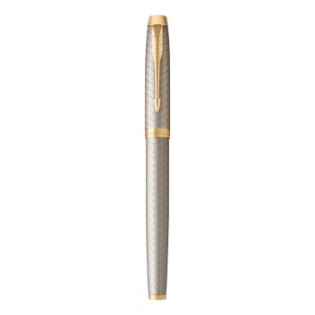 Parker IM Grey GT tušinukų su dangteliais rinkinys dėžutėje su dovanų maišeliu