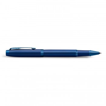 Parker IM Monochrome Blue tušinukas su dangteliu ir graviravimu