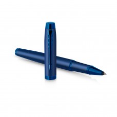 Parker IM Monochrome Blue tušinukas su dangteliu ir graviravimu