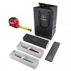 Parker Jotter tušinukų rinkinys dėkle su maišeliu ir matavimo juostele Dovana tėčiui