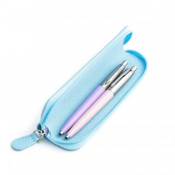Parker Jotter tušinukų rinkinys mėlyname dėkle ir maišelyje kaip dovana mamai
