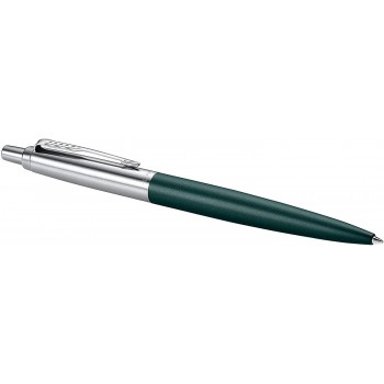 Parker Jotter XL Greenwich Matte Green rašiklis su A5 formato bloknotu