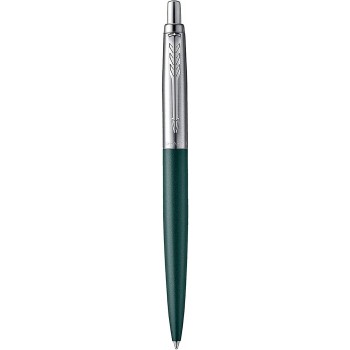 Parker Jotter XL Greenwich Matte Green rašiklis su A5 formato bloknotu