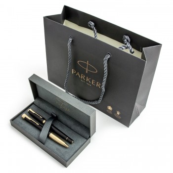 Parker Urban Muted Black GT plunksnakotis ir tušinukų rinkinys 1931593 + 2143640