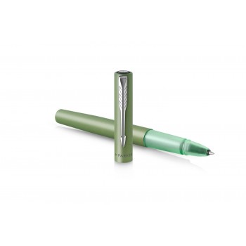 Parker Vector Green rašiklių rinkinys dėžutėje su dovanų maišeliu