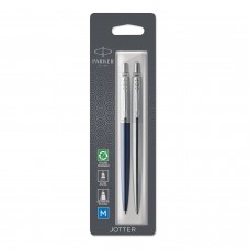 Tušinukų rinkinys Parker Jotter Royal Blue CT + Stainles CT - 2033156