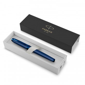 Parker IM Monochrome Blue (M) Plunksnakotis su graviravimu