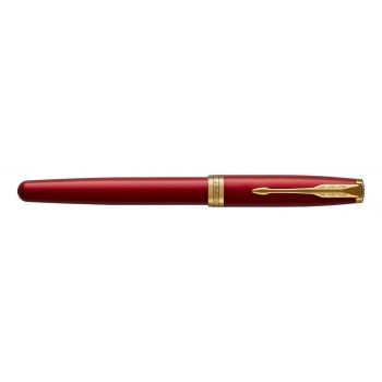 Parker Sonnet Red Lacquer GT rašiklis su graviravimu