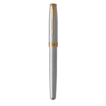 Parker Sonnet Stainless Steel GT (F) plunksnakotis su graviravimu