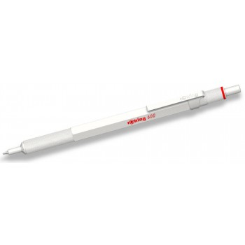 Rotring RO 600 profesionalus metalinis rutulinis rašiklis, baltas perlamutras su graviravimu