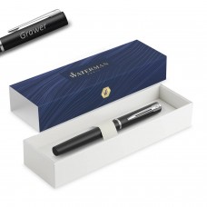 Waterman Allure/Graduate Black Mat CT Nib F su graviravimu