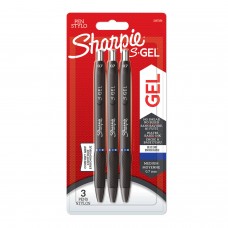 Tušinukų rinkinys Sharpie S-GEL 3-Pack Mėyna - 2137256