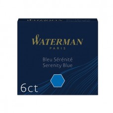 Rašalo kapsulės Waterman International Mėlyna - S0110950