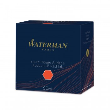 WATERMAN Rašalas Audacious Red (50ml)