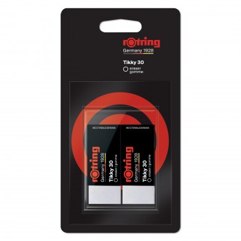 Rinkinys Tikky Eraser baltas 30- 2 vnt. - 2221257