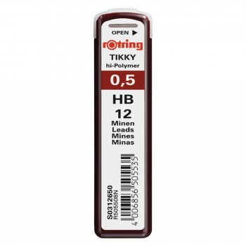 Tikky 0,5 mm pieštukų rinkinys su grafitu - 2221251